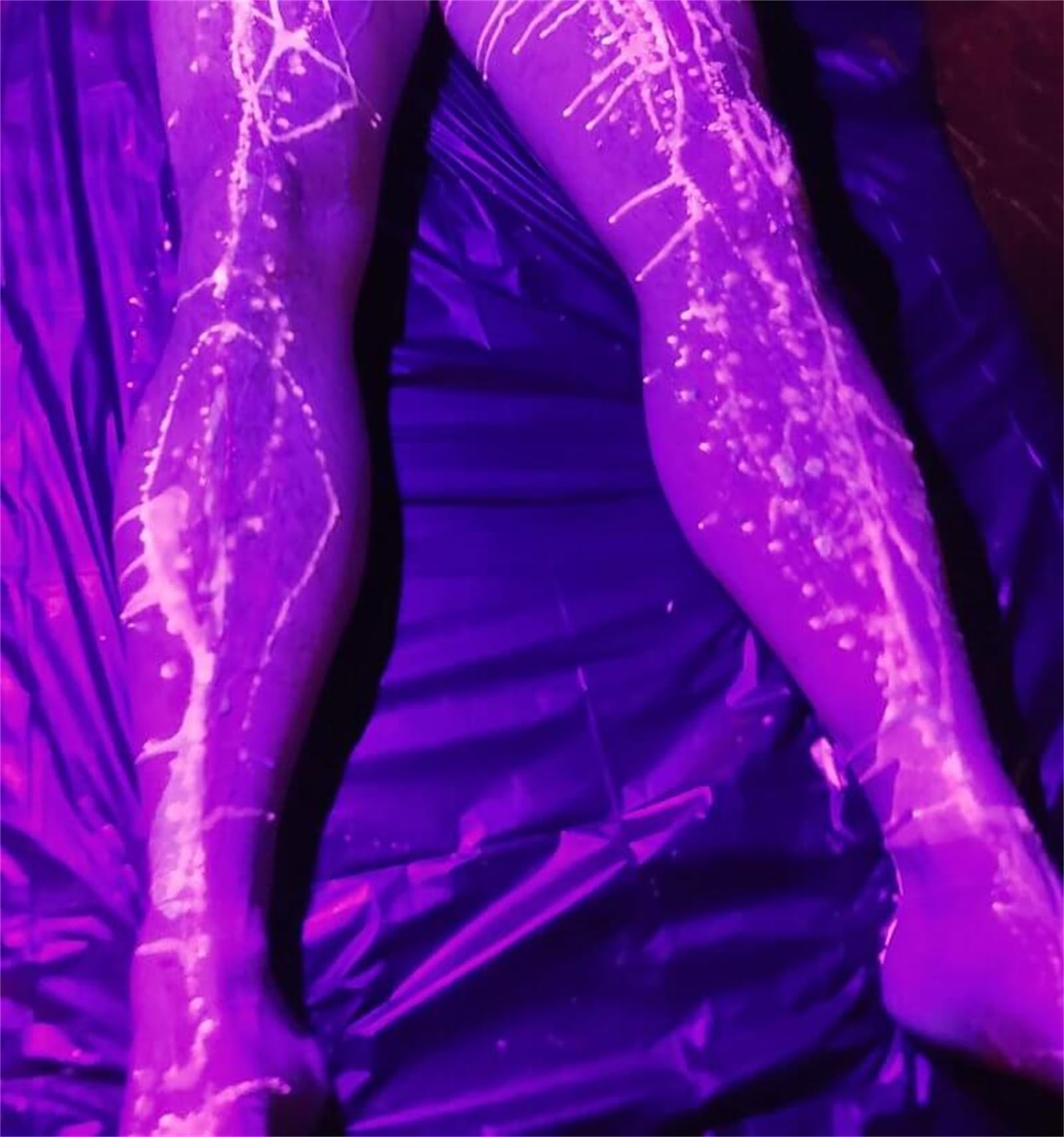 Wax Play UV Black Light PartyReactive Candles Waxplay Drip Low Heat BDSM Dripping Candle Sex Toys Romantic for Lovers Couples Bondage Game - 125˚ F