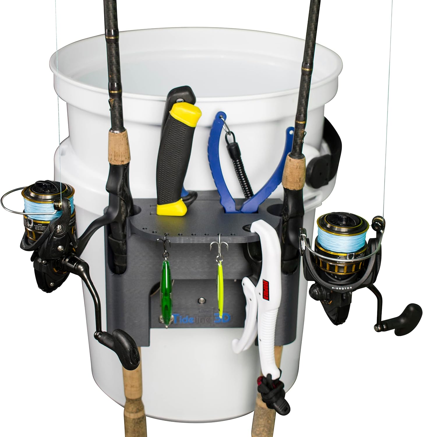 Fishing Rod Holder Compatible with YETI LoadOut Bucket