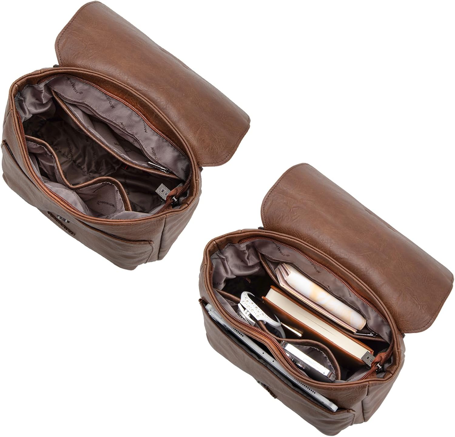 Montana West Small Casual Daypack Backpack Purse for Women Convertible Crossbody Bag for Travel Work - Image 6