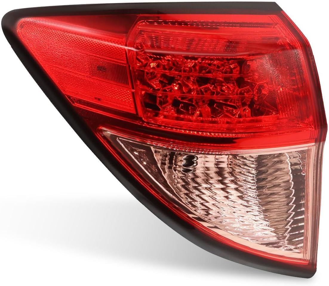 Outer Tail Light Red Passenge Side Compatible with 2016 2017 2018 HRV HR-V Rear Tail Lamp Right Side HO2805109 33502T7SA01 (Right)