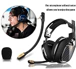 A40 Microphone Replacement for Logitech Astro A40/A40 TR Gaming Headset Microphone for PS5,PS4,Xbox One,Xbox Series X/S,PC,Mac,Phone,Detachable 3.5mm Noise Cancelling Headset Microphone Accessory