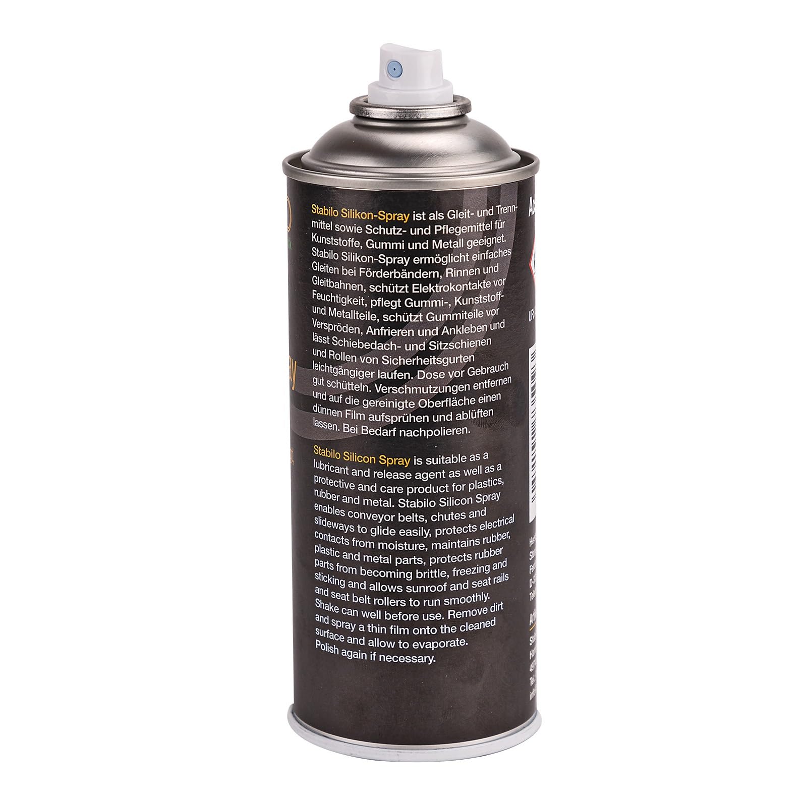 12x Silikon-Spray 400ml | Sprühfett, Gleitspray, Silikonfett, Schmieröl | Schützt, isoliert und pflegt