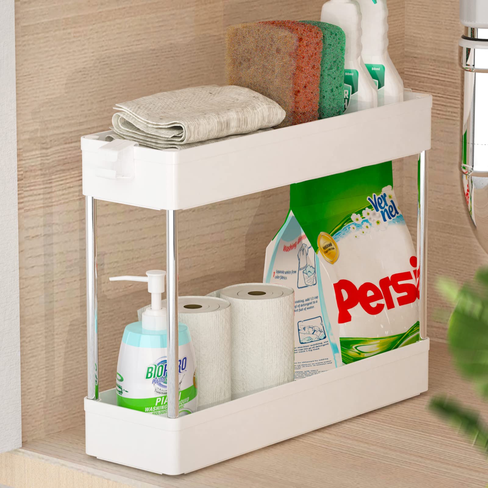 Buy SPACEKEEPER Under Sink Organizers Storage, Bathroom Under Sink