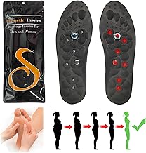 Original Magnetic Insoles, Massage Magnetic Insole, Magnetic Shoe Insoles, Acupuncture, Reflexology Acupressure Insoles, Magnetic Orthopaedic Insoles (36-40)