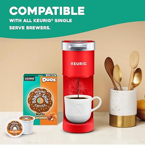 Vista 25 de The Original Donut Shop K Cup Duos - Vainilla de chocolate blanco, cápsulas Keurig K Cup de una sola porción, café saborizado, chocolate blanco +