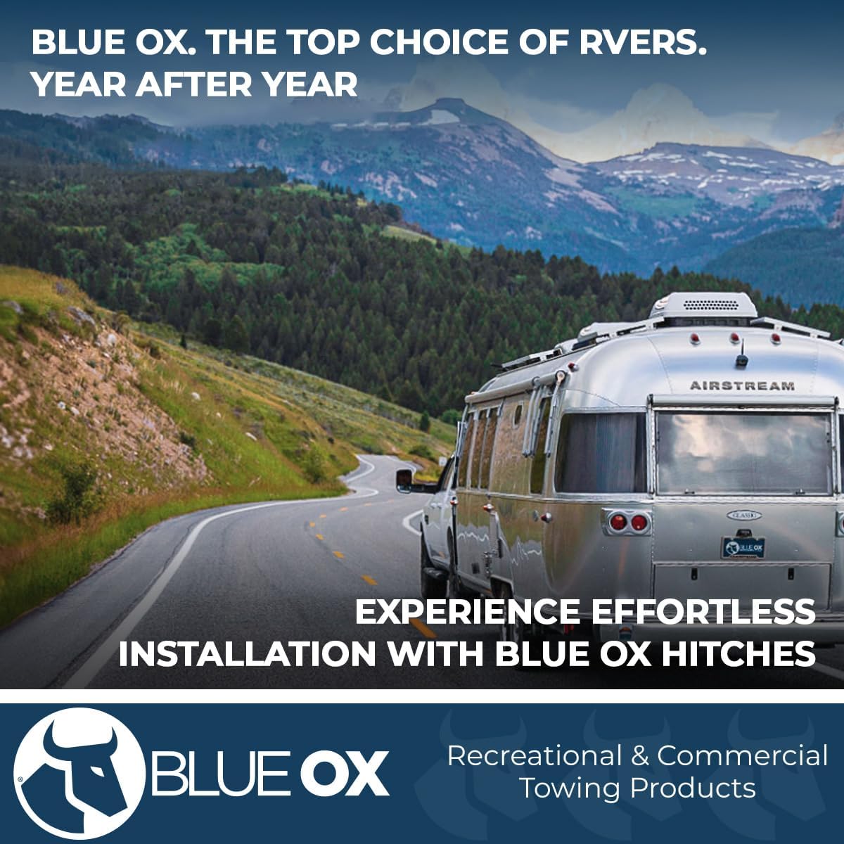 Blue Ox BXH5001 Custom Receiver Hitch for Towing, Fits Select Toyota RAV4
