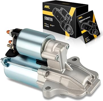 KAC Starter Motor Compatible with Ford 2003-2010 Focus to 11/09/2011, 2005-2012 Escape, 2011-2012 Fusion, 2010-2013 Transit Connect, 2005-2011 Marinerr, 6674N,6674,1.4 KW,6674N