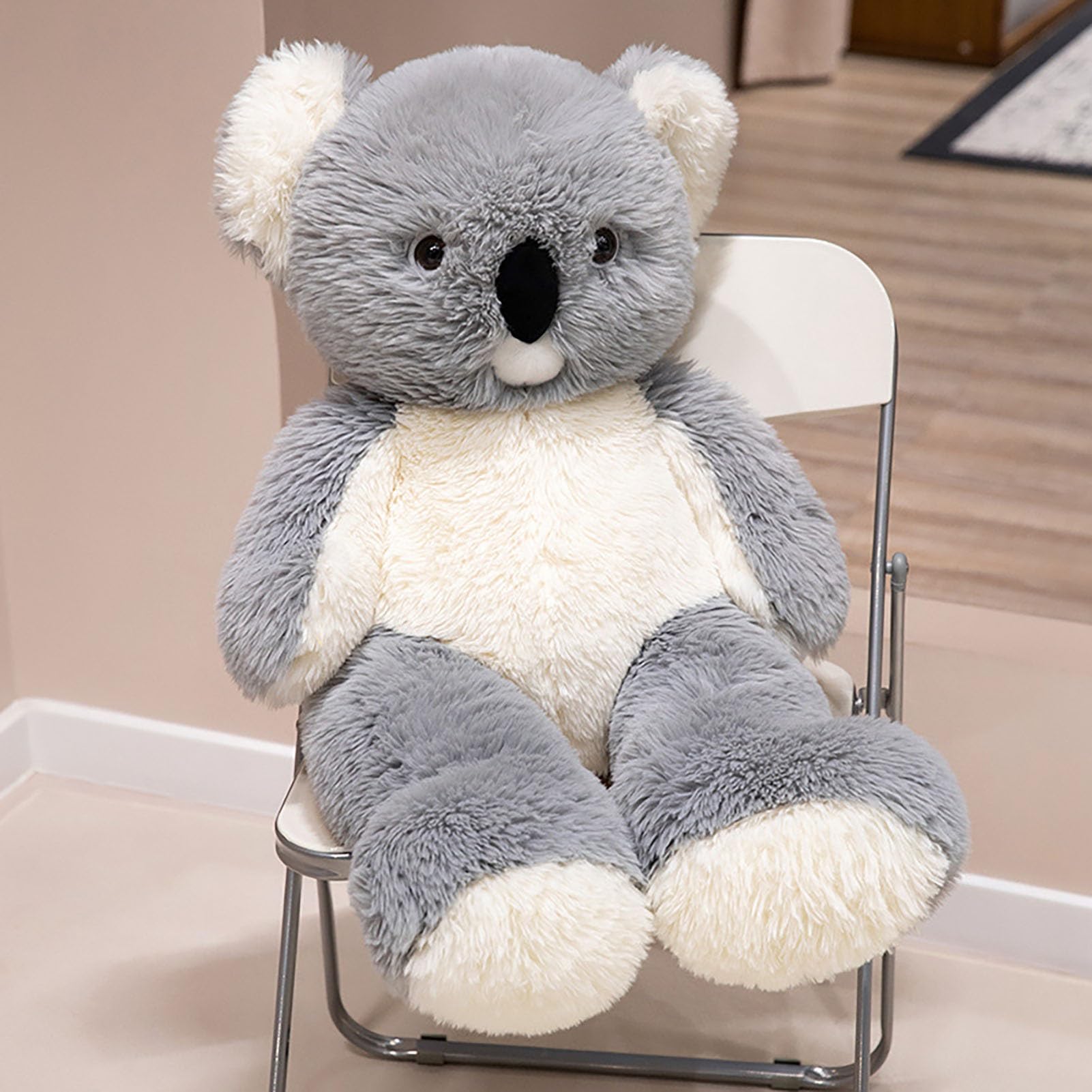 Peluche de Koala Gigante, Animal de Peluche Suave y tierno Grande for niños niñas decoración y Regalos(120cm/47.2in)