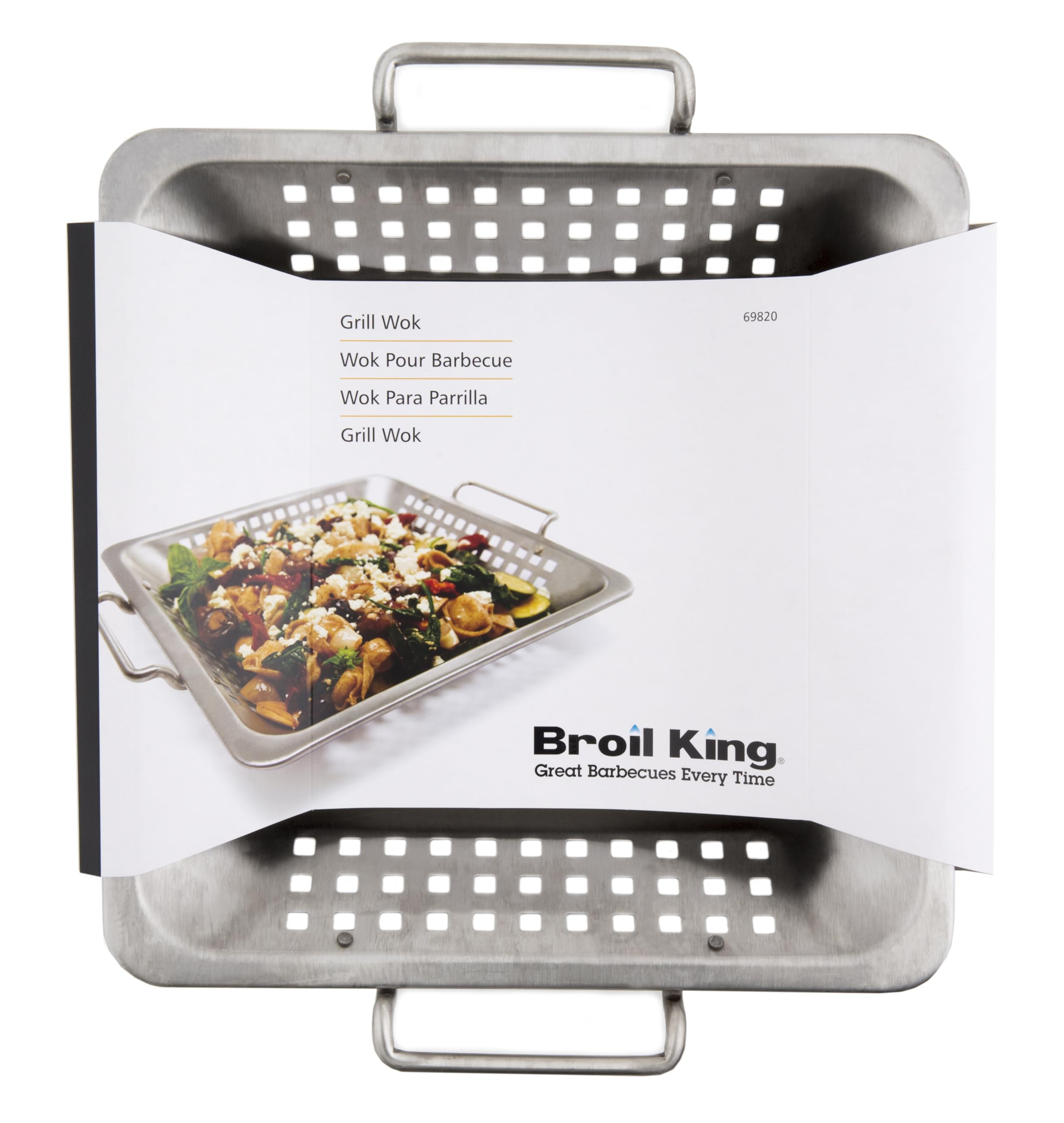 Broil King Grill-/Grillzubehör, Grillwok, Edelstahl, 5 x 5 x 5 cm, 69820