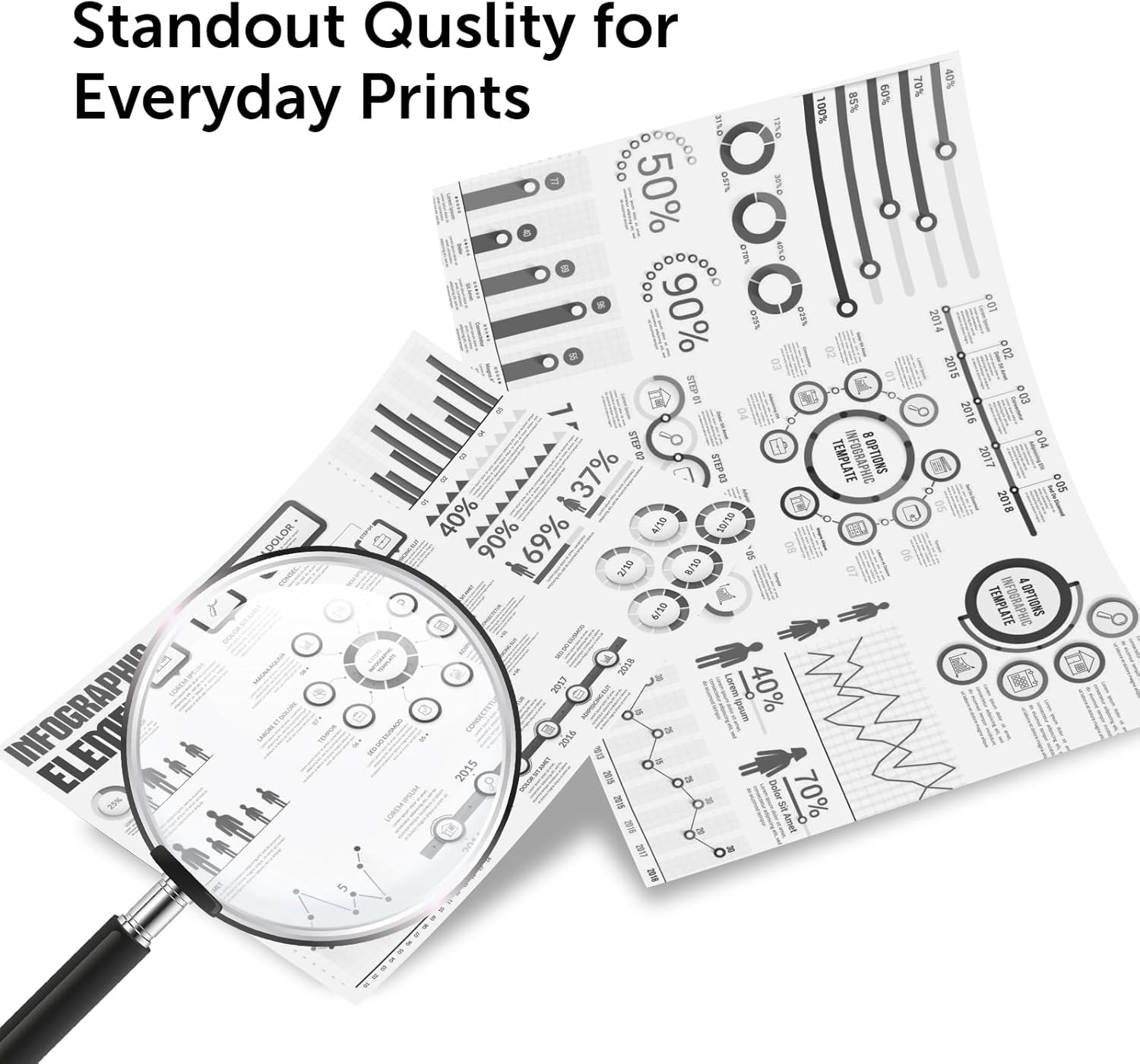 05A Toner Cartridge High Yield Compatible for HP CE505A Replacement for HP P2035 P2035N 2035N P2055DN 2055DN P2030 P2050 P2055X P2055D Printer (Black, 4-Pack)