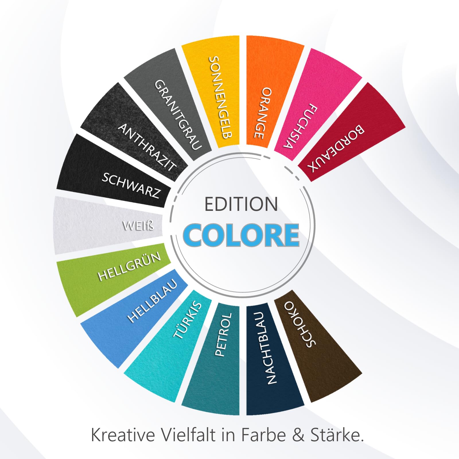 platino24 Schallabsorber COLORE aus Basotec G+ I Akustikpaneele mit Akustikfilz I 3 Wand-Paneele in Schwarz I Akustikplatten zur Schalldämmung in Büro, Studio & Wohnung