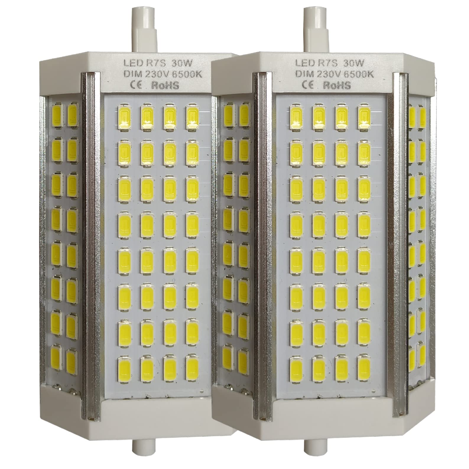 LED ATOMANT 2x Ampoule LED R7S 118mm 30W Dimmable Blanc Neutre 3000lm