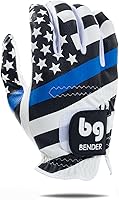 Vista 23 de BG Bender - Mens Golf Glove, Durable Mesh Golf Gloves, Unique Golf Gloves