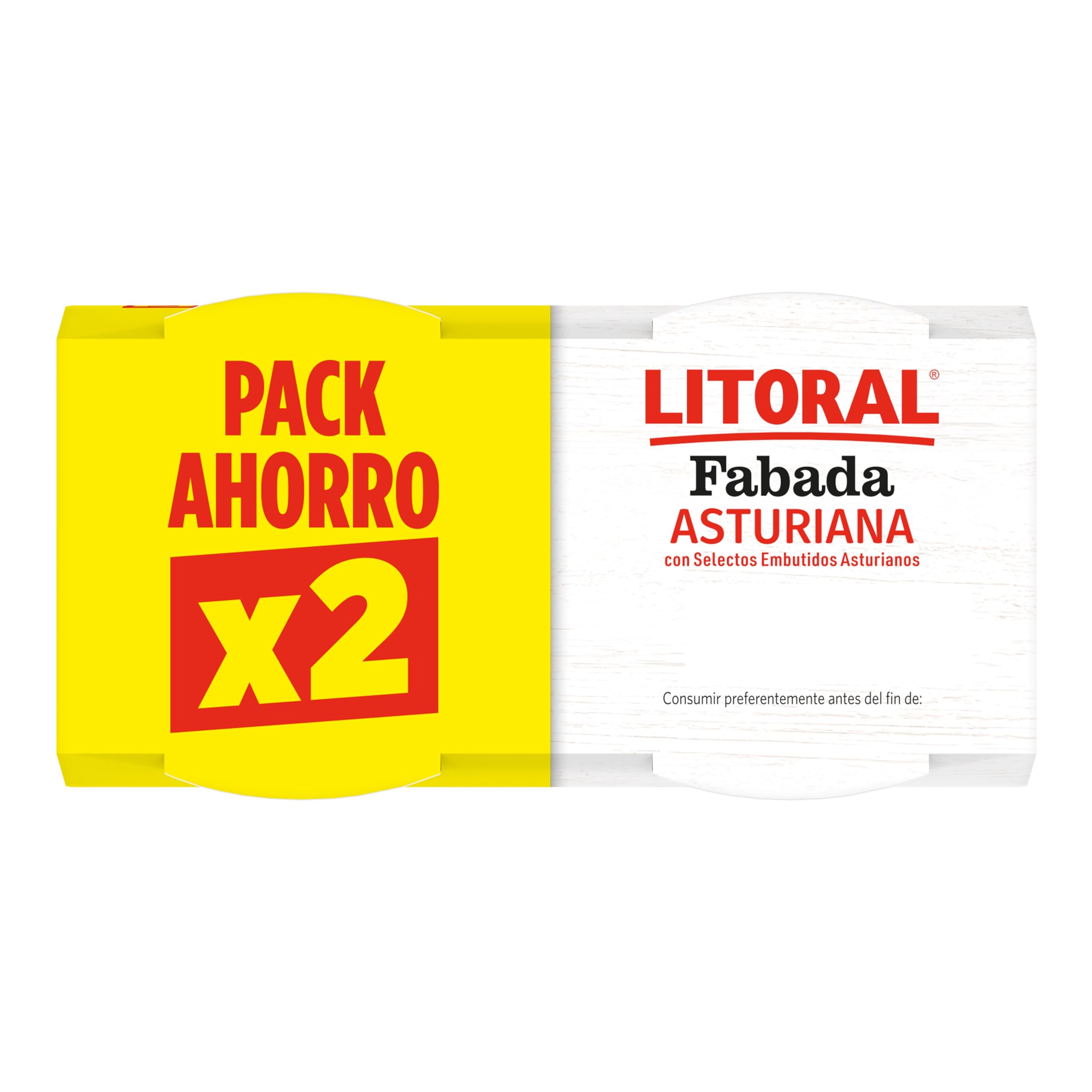 LITORAL Fabada Asturiana duplo 5 unidades (2x420g)