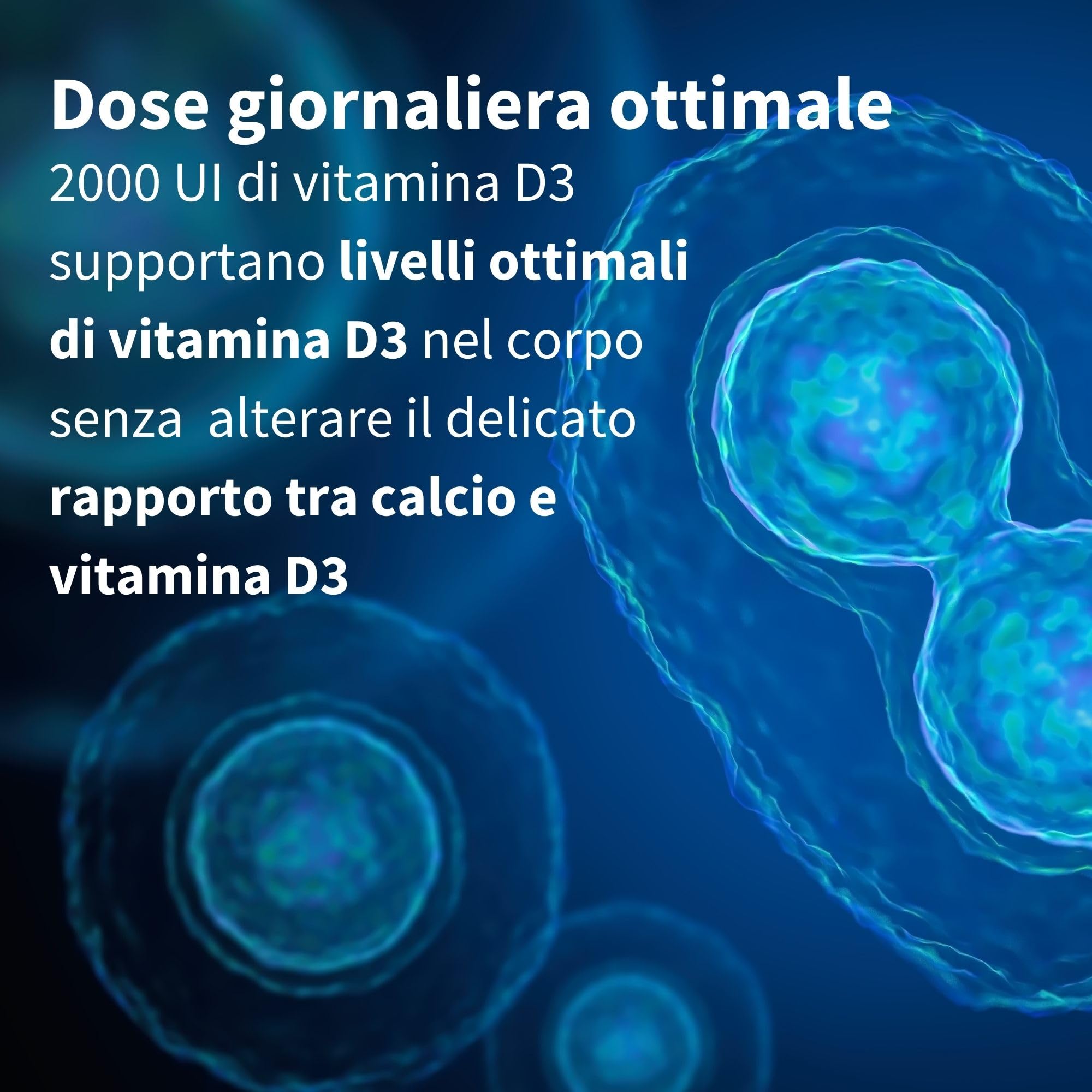 Igennus Vitamina D3 2000 UI (50 μg), 365 Compresse Scorta per 1 Anno, Vitamina D Pura, Integratore D3 Vegetariano, Colecalciferolo, Formula Pulita, Difese Immunitarie, Ossa, Denti e Muscoli