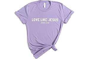 Love Like Jesus Jesus Faith T-Shirt - Women's Short Sleeve Christian Graphic Tee