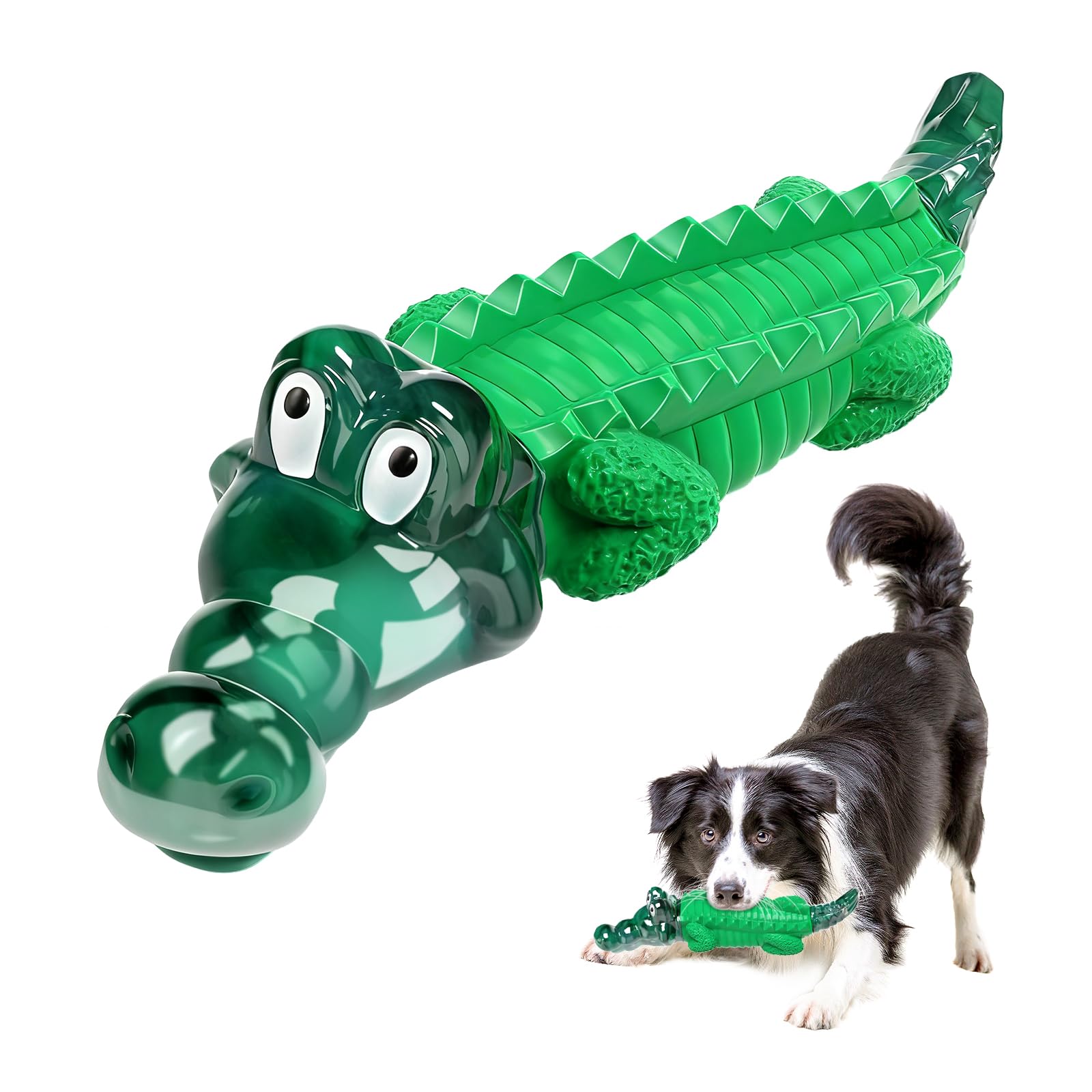 Alligator Dog Toys for Aggressive Chewers,Medium Large Breed Dogs