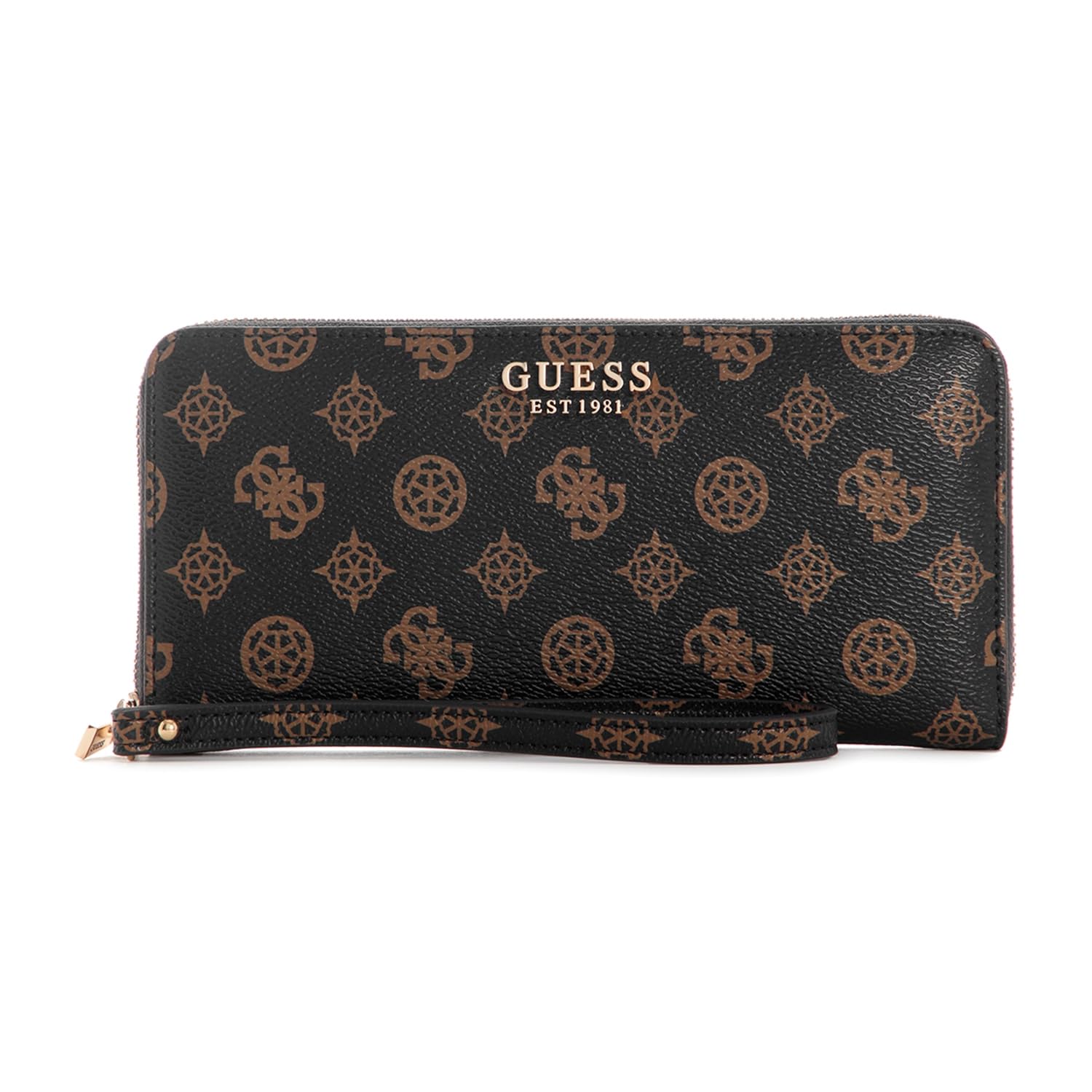 GUESS Womens Laurel Large Zip Around Wallet Handbag
