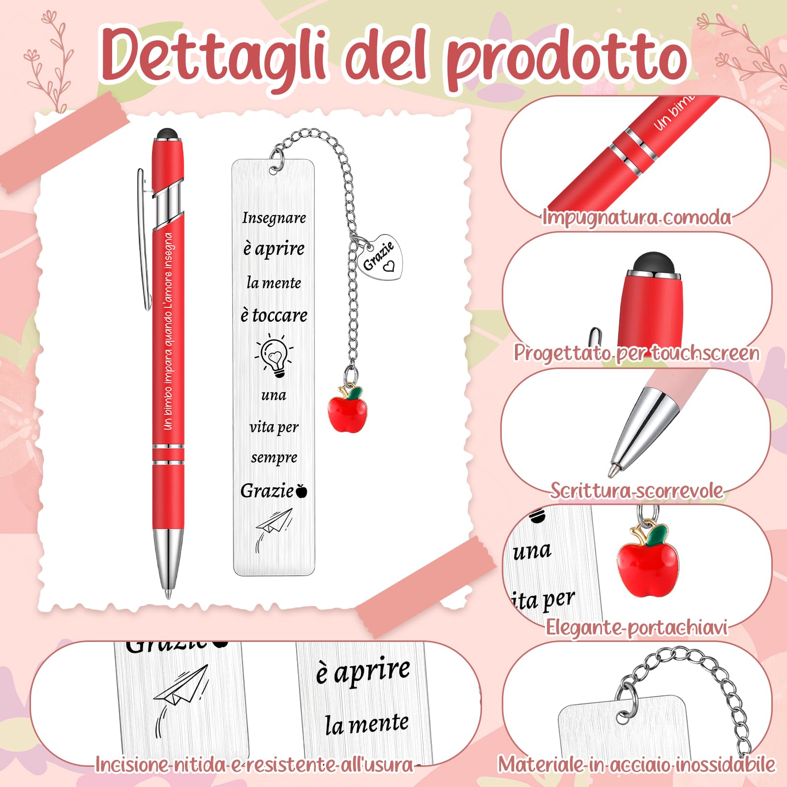 NEORAH Funda Para Cuaderno A6 Con Botón A Presión + Diario De Cuadrícula De Puntos, Funda De