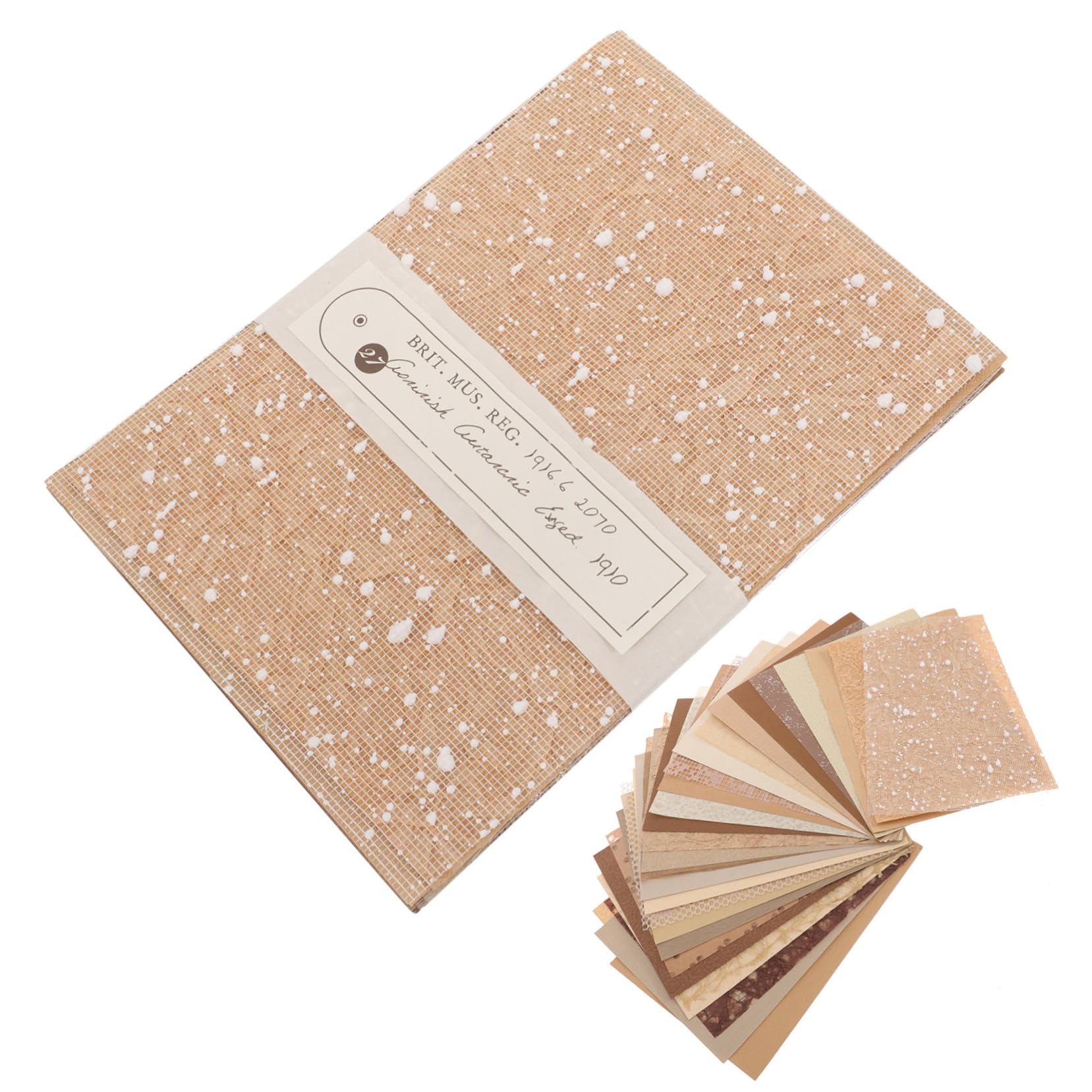 SHINEOFI 2 Series Papel Del Arte Suministros Para Álbumes De Recortes Papel Decoupage Papel De Álbum De Recortes Papel Para Manualidades Decorativo Libro De Recuerdos Chocolate 30 Hojas*2
