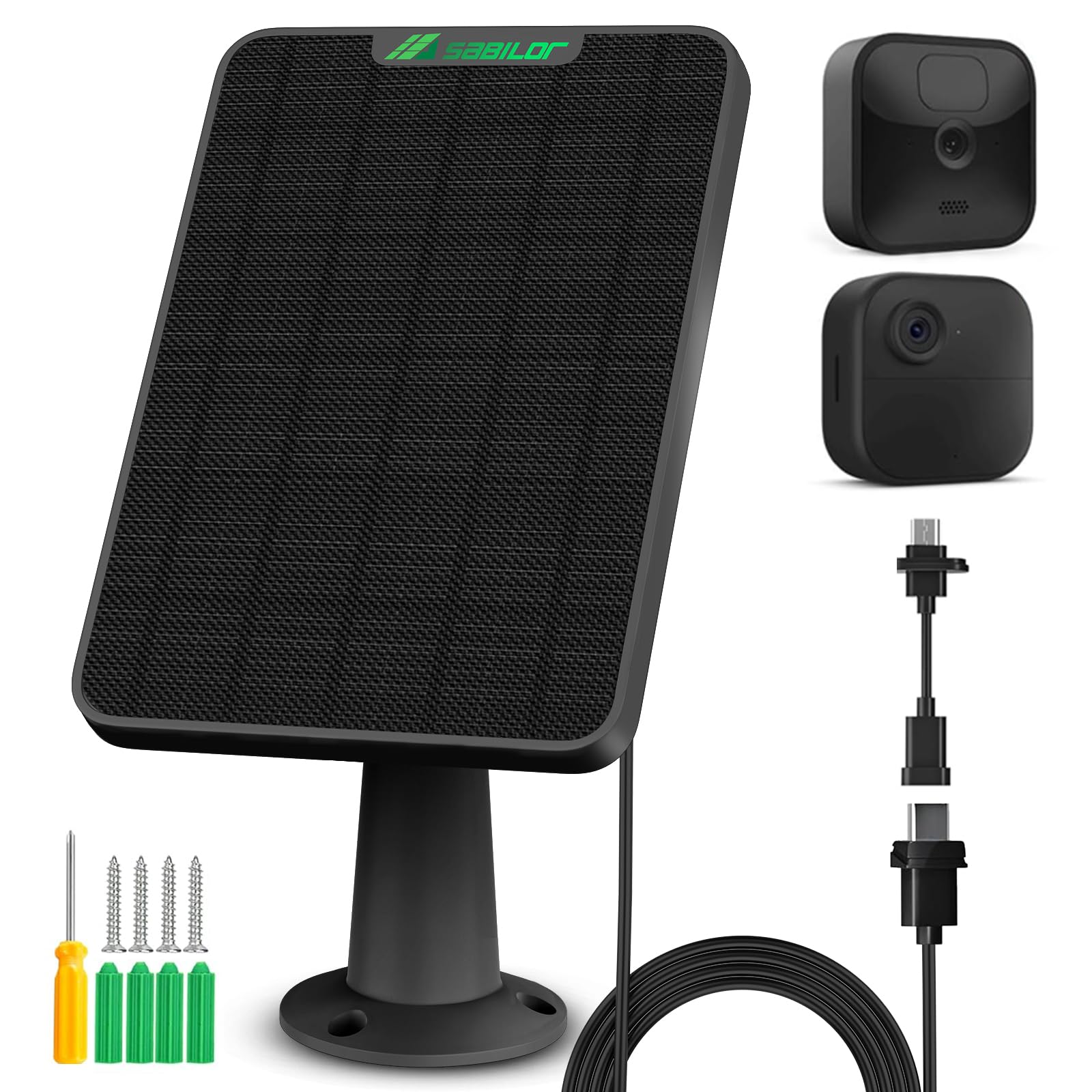 Amazon.com : Solar Panel for Blink 3 & 4, 6W Solar Panel