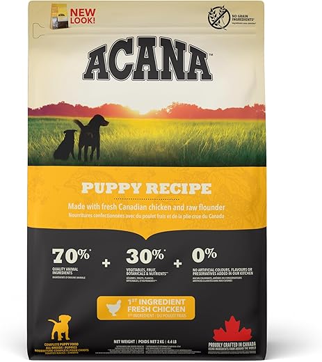 Acana – Pienso para perro Cachorro de raza mediana sabor pollo Acana. 2 Kg