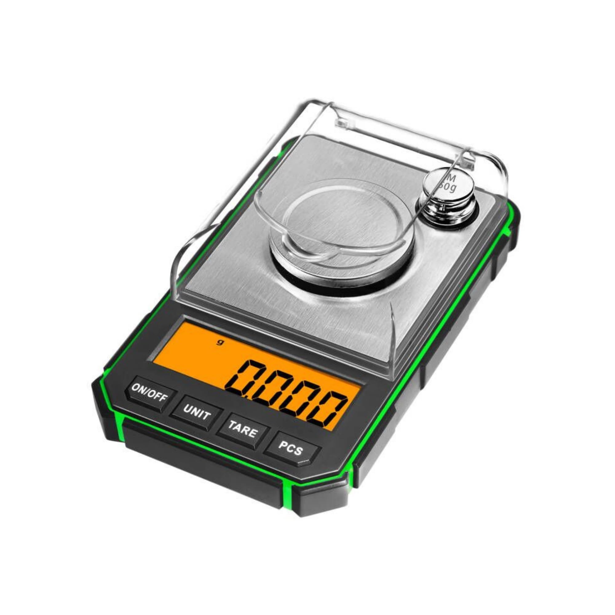 Atom A 208 Digital Jewelry Weighing Scale 100g x 0.001g Precision Pocket Scale with LCD Backlight, Tare, PCS, Multiple Weighing Modes for Gold, Diamond, Powder – A 100 Series-image-40