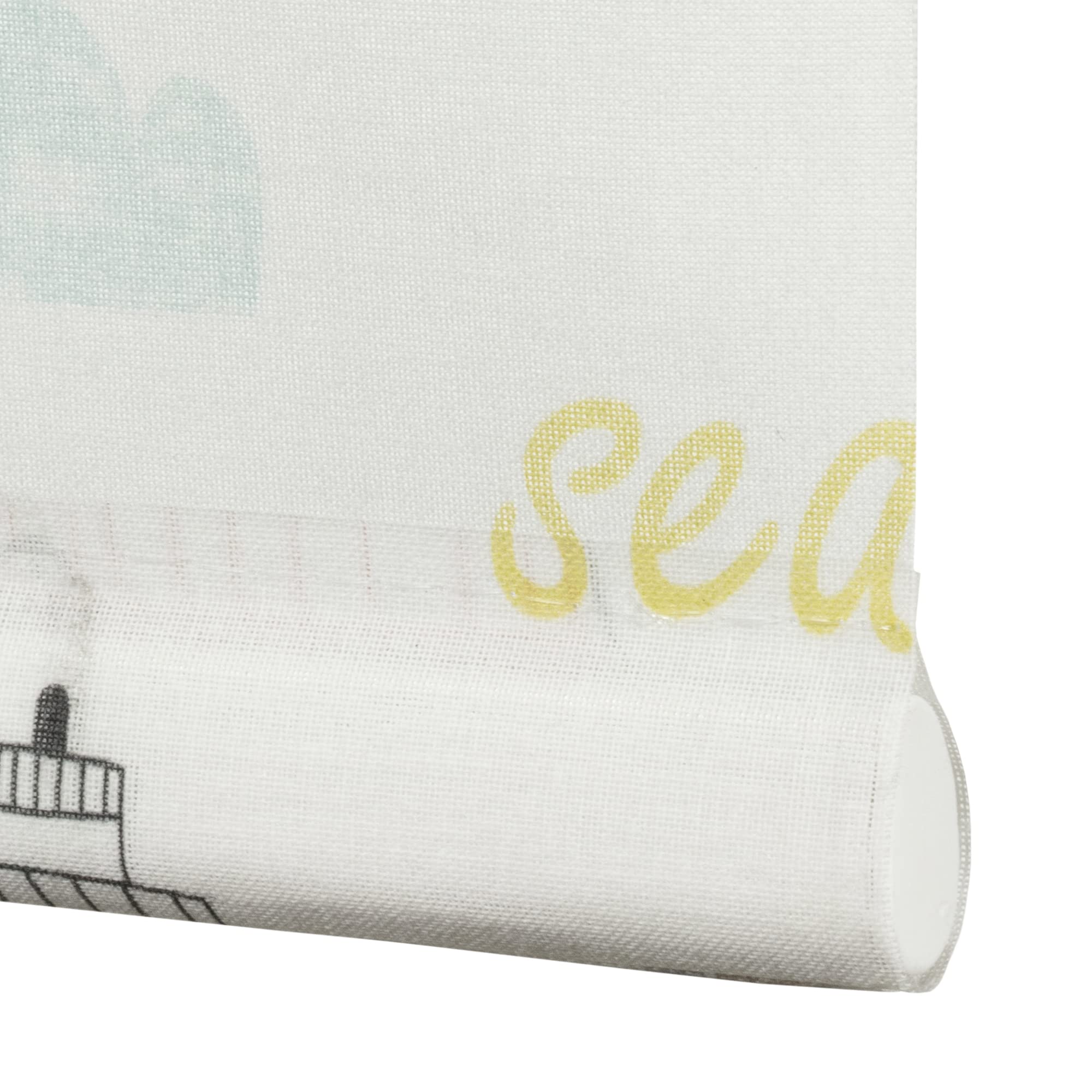 VIEWTEX Tenda a Rullo Translucent Sailor Bianco 120 X 250cm - Made in Europe - 5 Anni di Garanzia