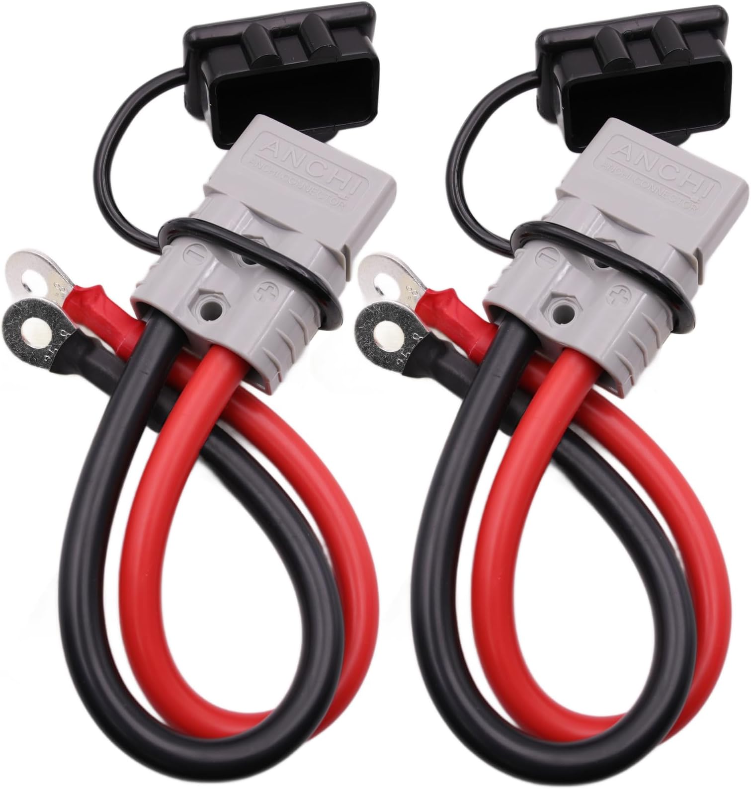 ANDCHIER 30cm 120A 4AWG 4 Guage Cable Connector for