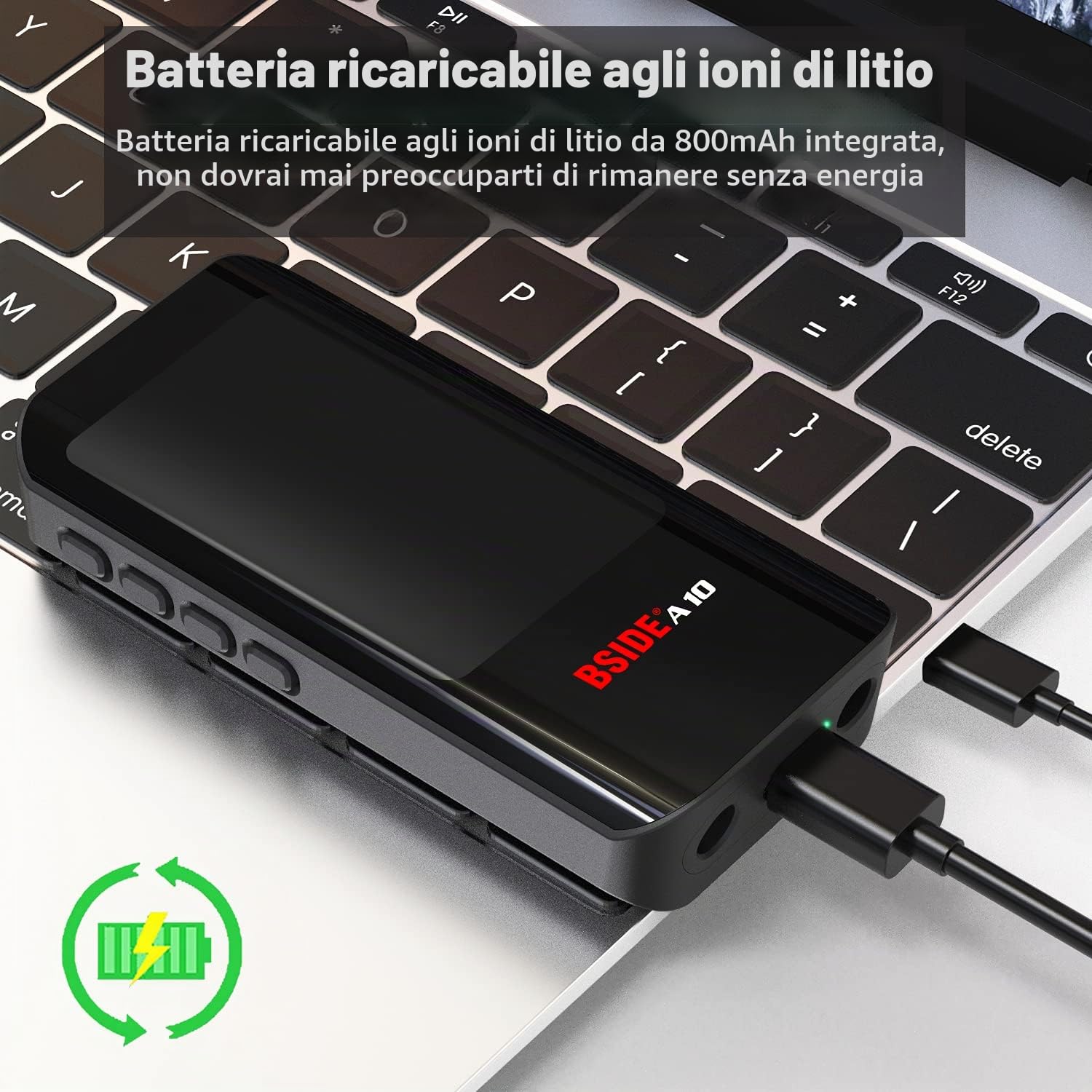 BSIDE Multimetro digitale automatico Grande LCD a colori EBTN Multimetro ricaricabile intelligente 3 risultati 6000 conteggi Tester di Tensione Capacità Frequenza Resistenza Modalità NCV Filo vivo