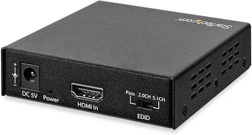 Miniatura 2 de Extractor de audio HDMI - 4K 60Hz - Desincrustador de audio HDMI - HDR - Audio óptico Toslink - Audio RCA dual - Audio HDMI
