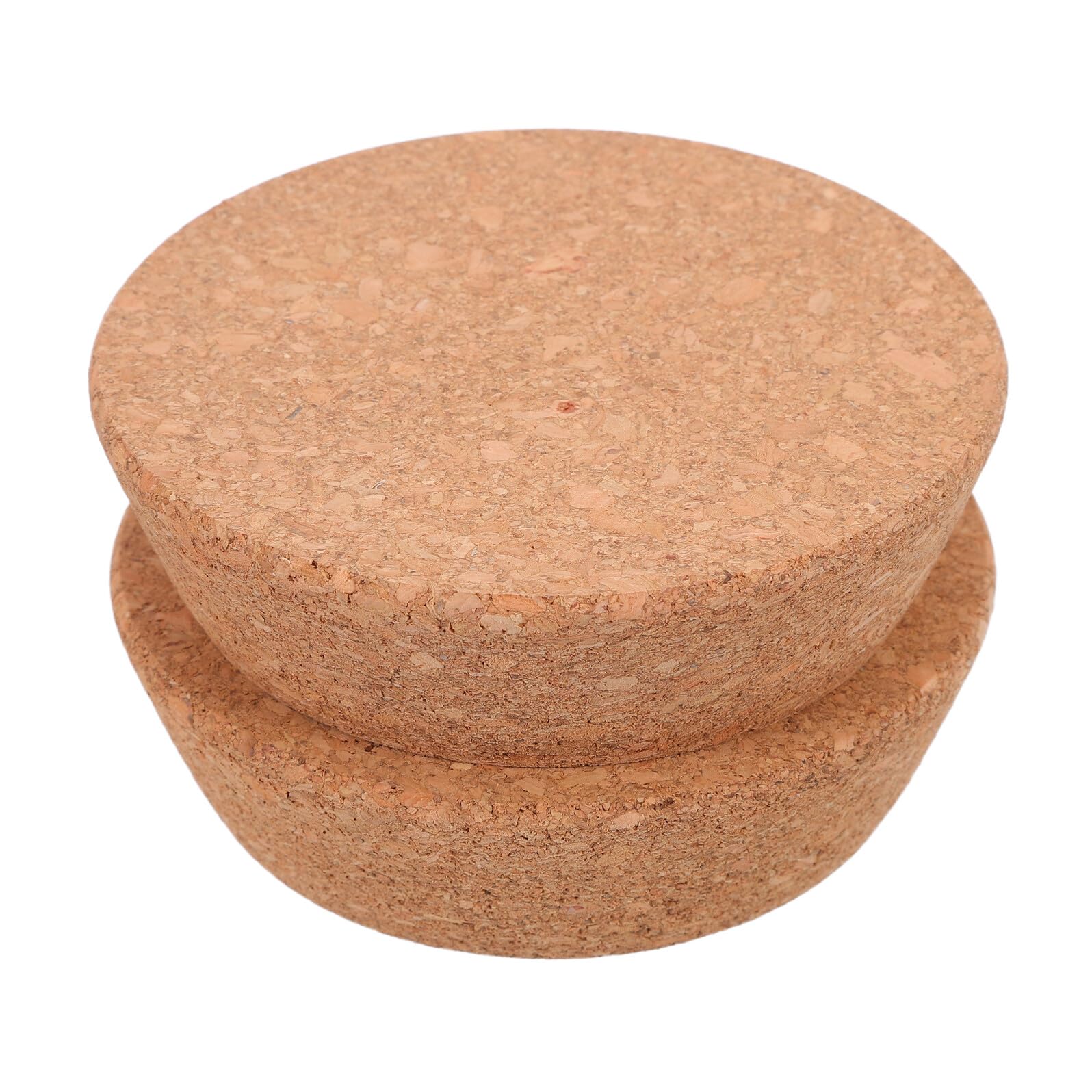 Tapones de corcho para botellas pequeñas que evitan fugas de vino y licor, 2 unidades