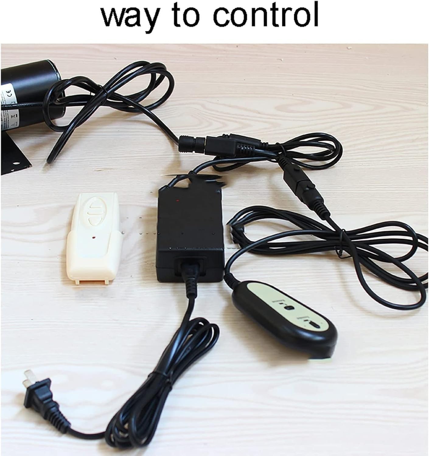 Adjustable Ceiling TV Stand, Motorised TV Stand, TV Lifting Device with Remote Control for Large Screen TVs 26-70 Inch(40cm)