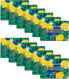 Phebo Sabonete, Limão Siciliano, 100g, 12 unidades