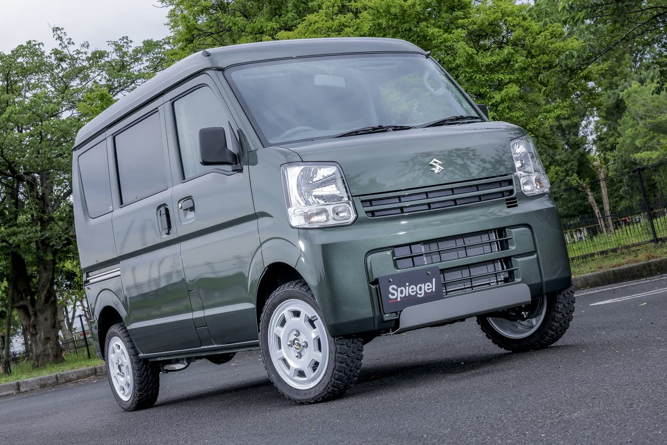 Amazon | Spiegel アルミアンダーガード スズキ エブリイ DA17V/DA17W