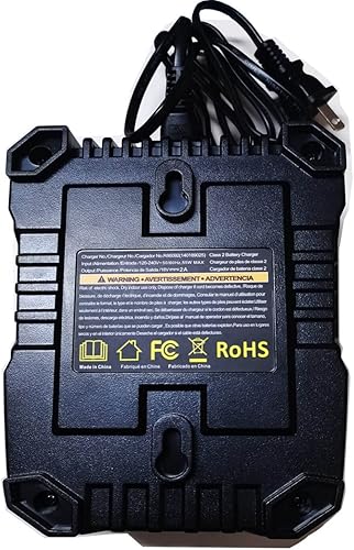 Miniatura 5 de Cargador de batería de química dual de 18 voltios R86091 R86092 Reemplazo para Ridgid 18V NiCad o batería de iones de litio R840085, R840086,