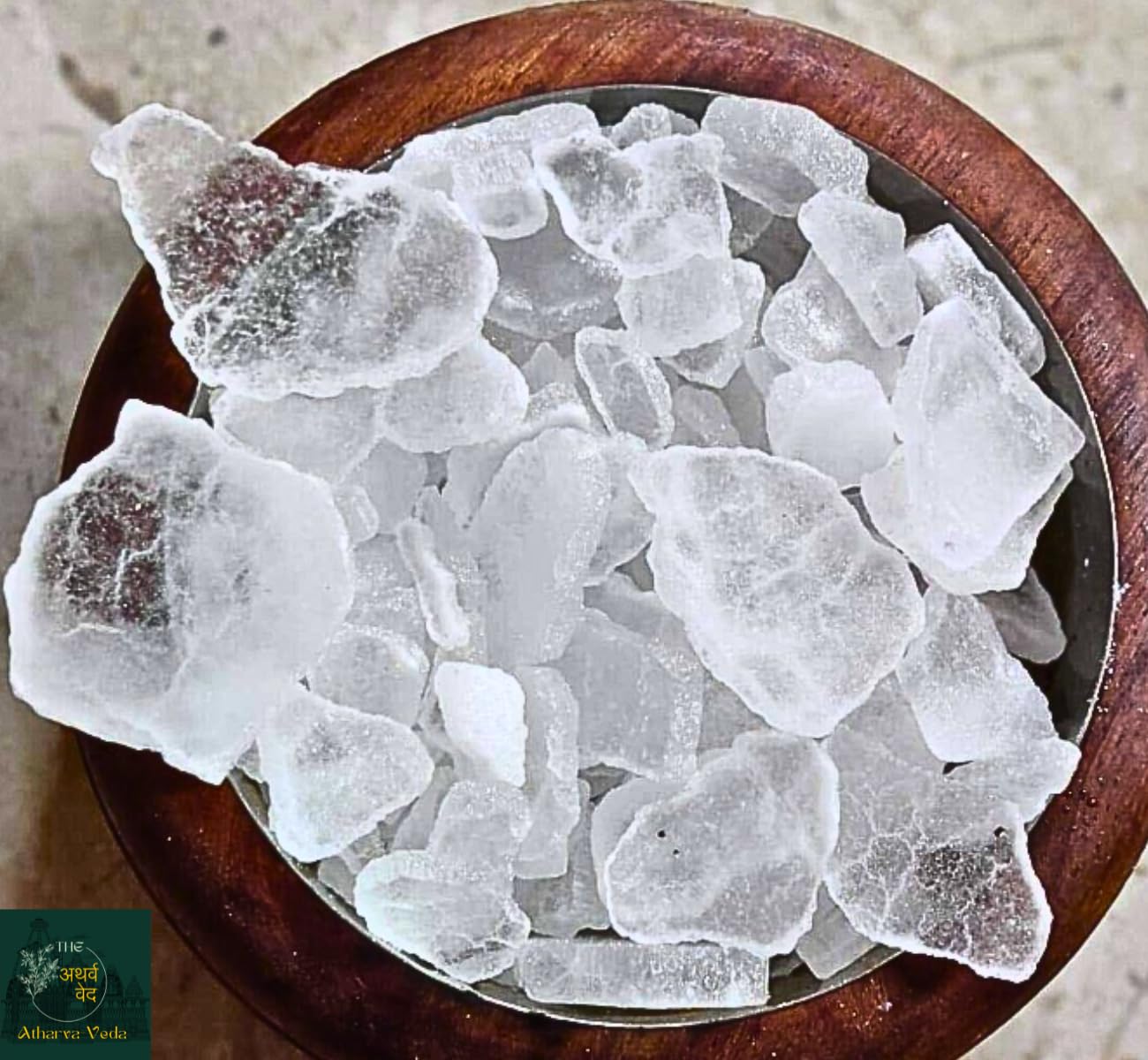 The Atharva-Veda 350gram Bhimseni Camphor Kapoor Original, Organic Bhimseni Kapoor for Pooja | Finest Bhimseni Pacha karpuram, karpur for Diffuser & Car | isoborneol Flakes - No Impurities-image-21