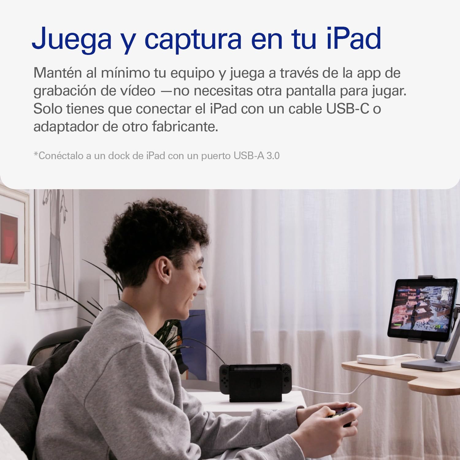 Elgato Game Capture Neo – Capturadora portátil USB con traspaso a 4K60 HDR, grabación a 1080p60 – Para PS5|Xbox|Nintendo Switch 2|iPhone – OBS, Quicktime, etc. - Plug & Play, Para Laptop|PC|Mac|iPad