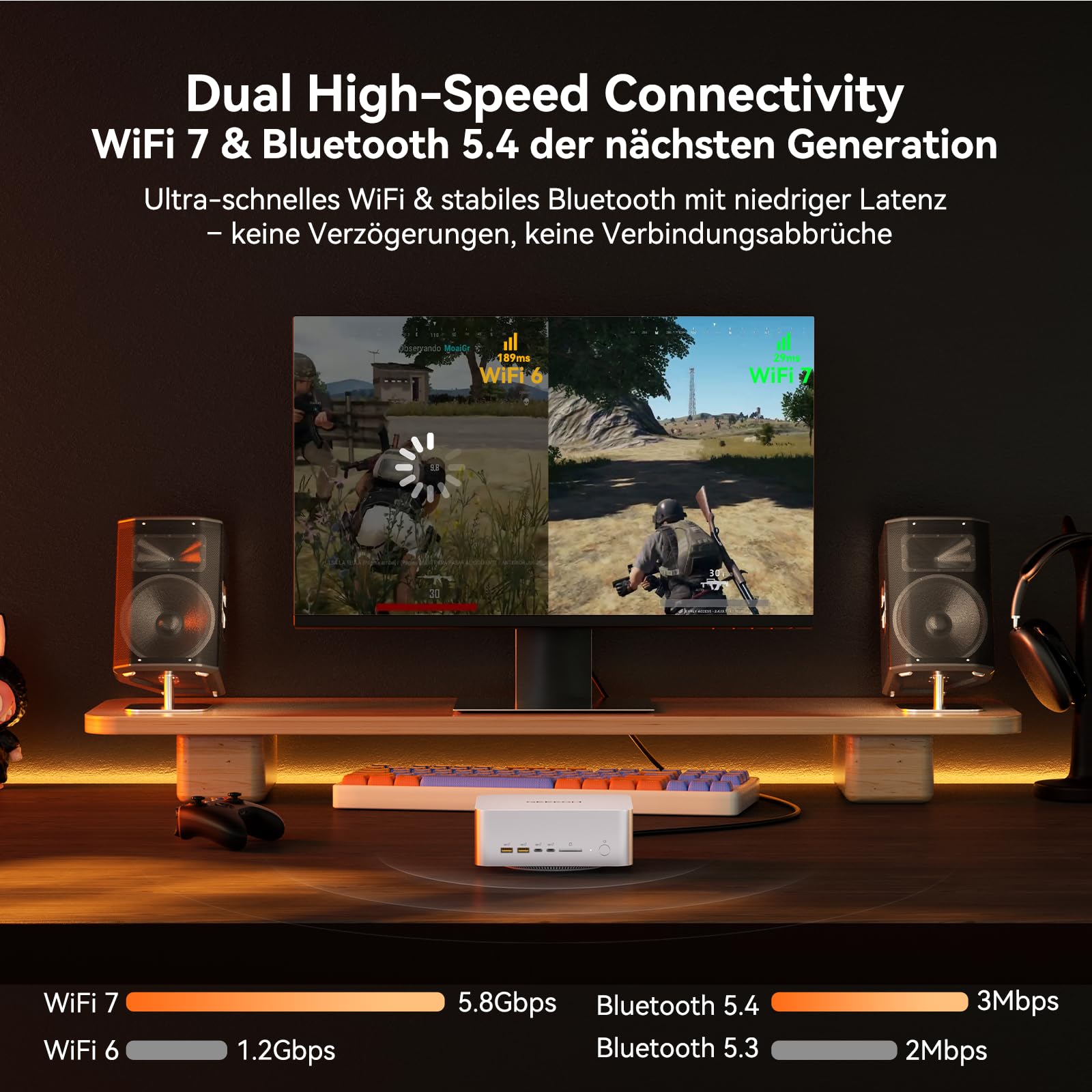 GEEKOM A9 Mega Business Mini PC, AMD Ryzen AI Max+388 LPDDR5X 64GB+1TB