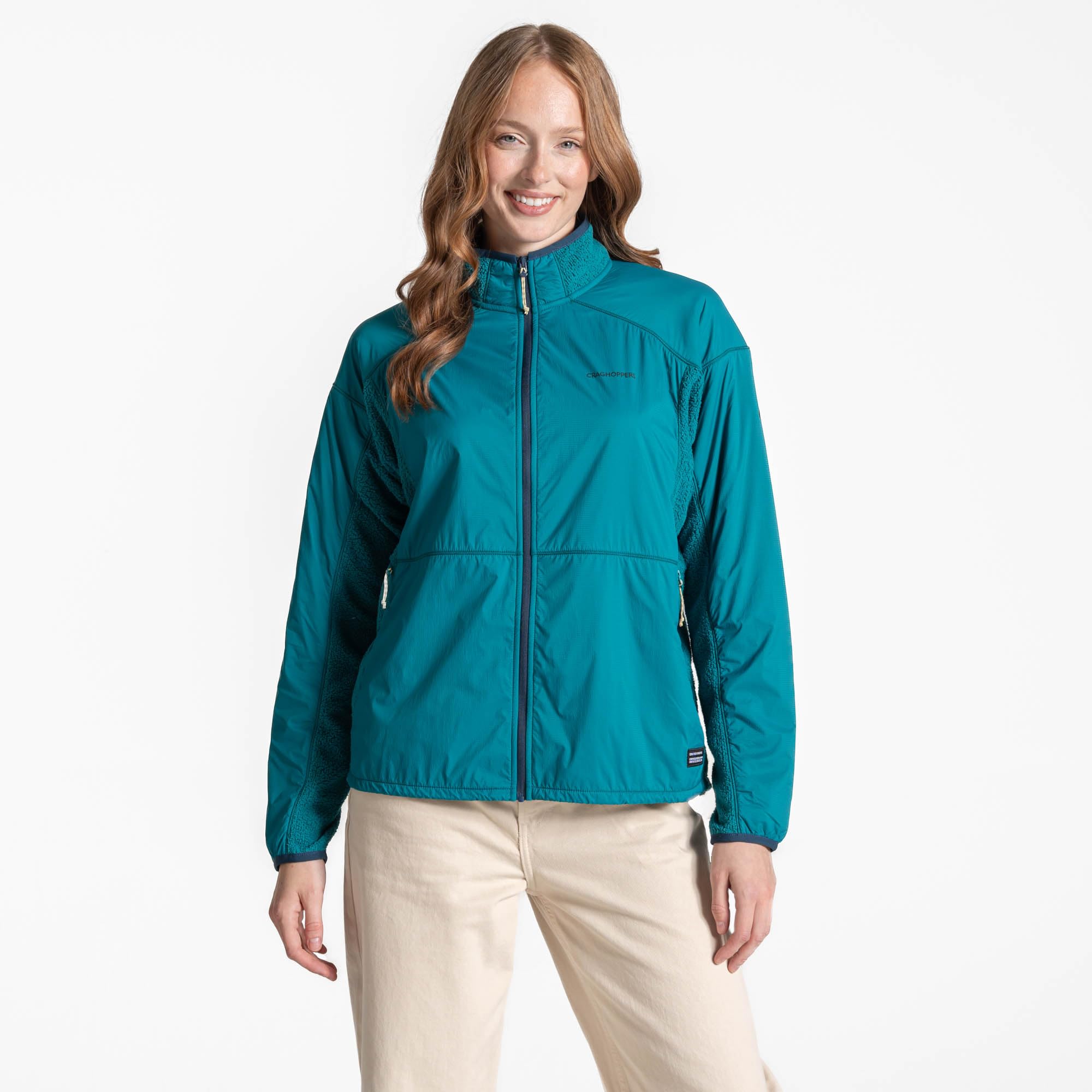 Craghoppers Compresslite Fleece Hybrid Jacket Craghoppers Chaqueta híbrida Compresslite para mujer Mujer (Pack de 1)