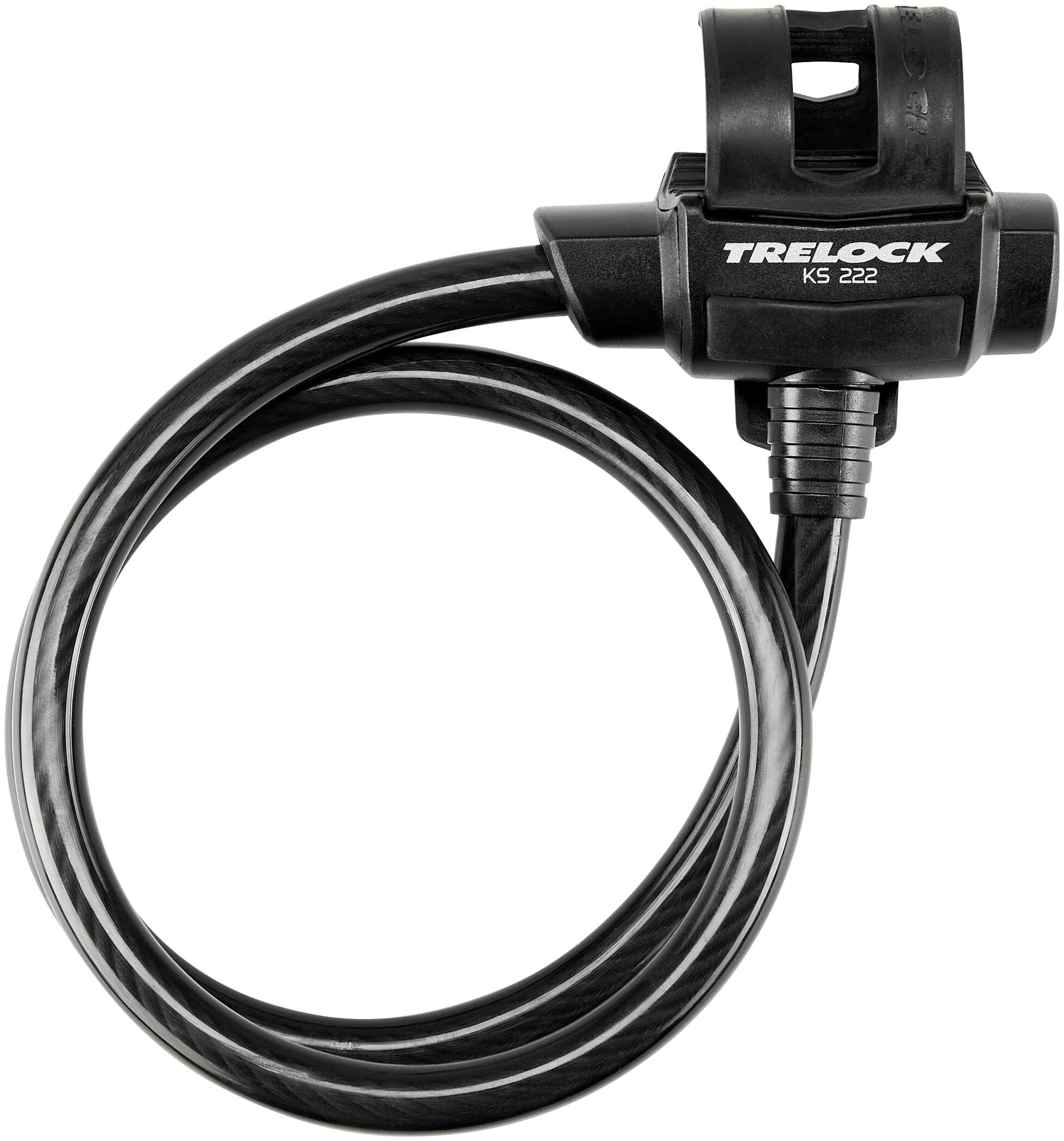 Trelock Schloss KS 222/75/12 Fixxgo, Black, 8002139 : Amazon.de: Sport &  Freizeit