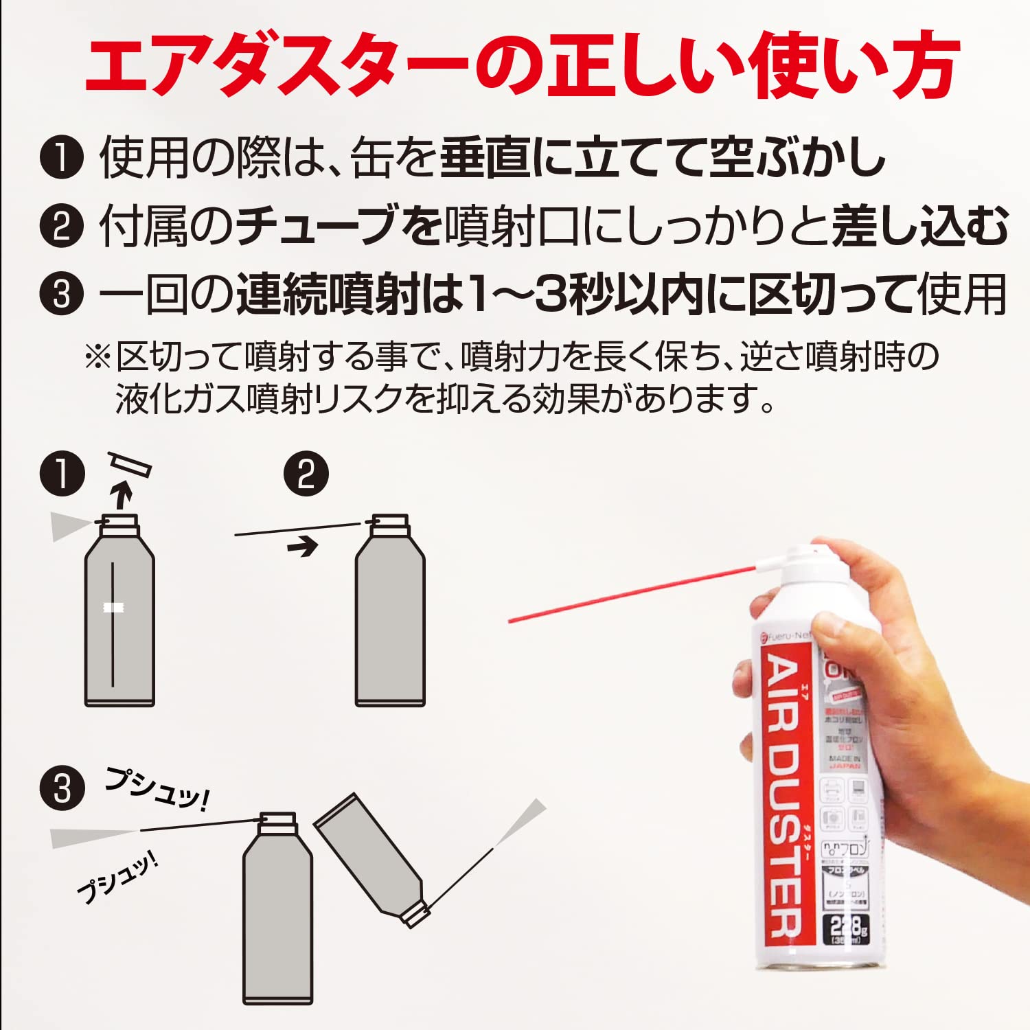 Amazon | ナカバヤシ(Nakabayashi) フエルネット エアダスター 