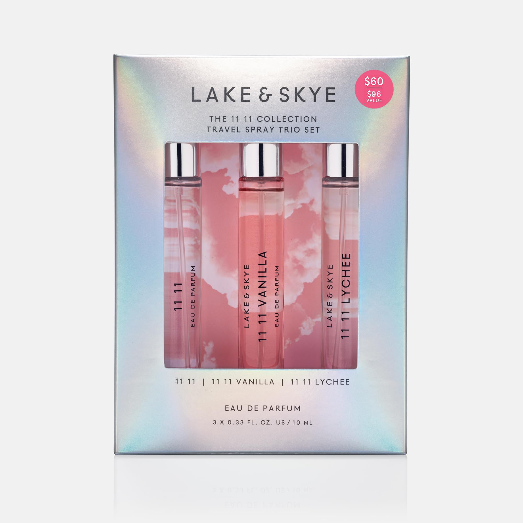Lake & Skye 11 11 Eau de Parfum Travel Spray Trio Gift Set