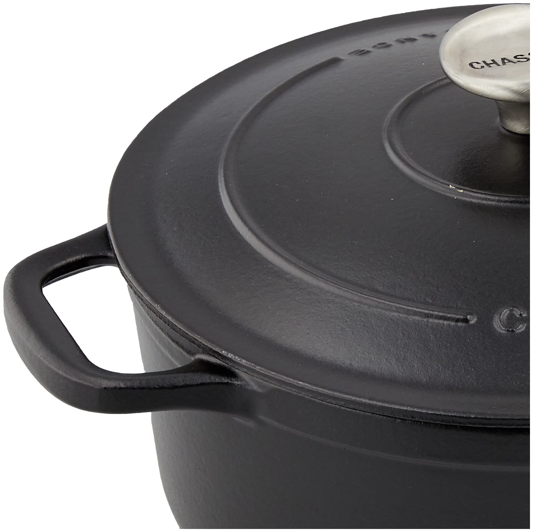 シャスール　サブライム ラウンドキャッセロール24cm ブラック Amazon.co.jp: CHASSEUR サブライム ラウンドキャセロール 22cm