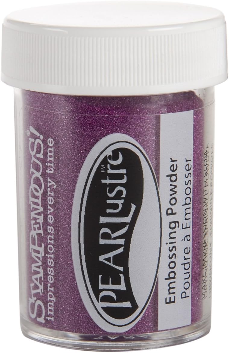 Stampendous Large PEARLustre Embossing Powder-Rubellite