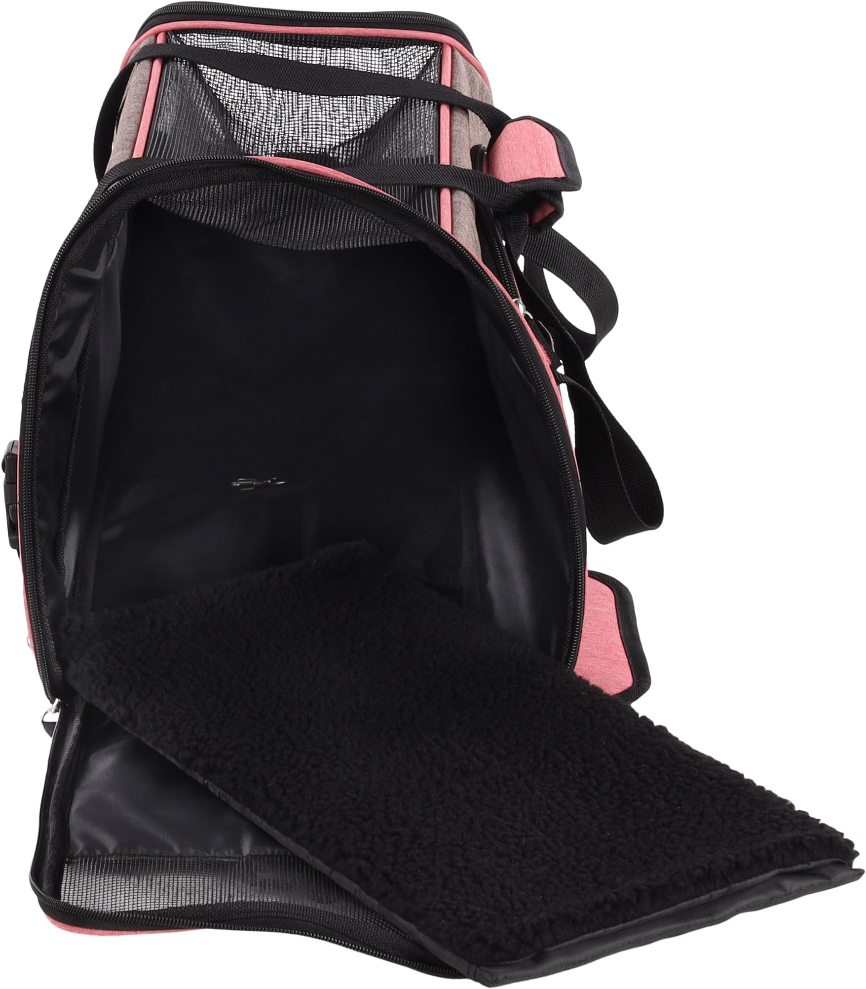 Transportín Gato – Perro – Xandor – Bolsa Reforzada en poliéster con Tiras Reflectantes y Base extraíble