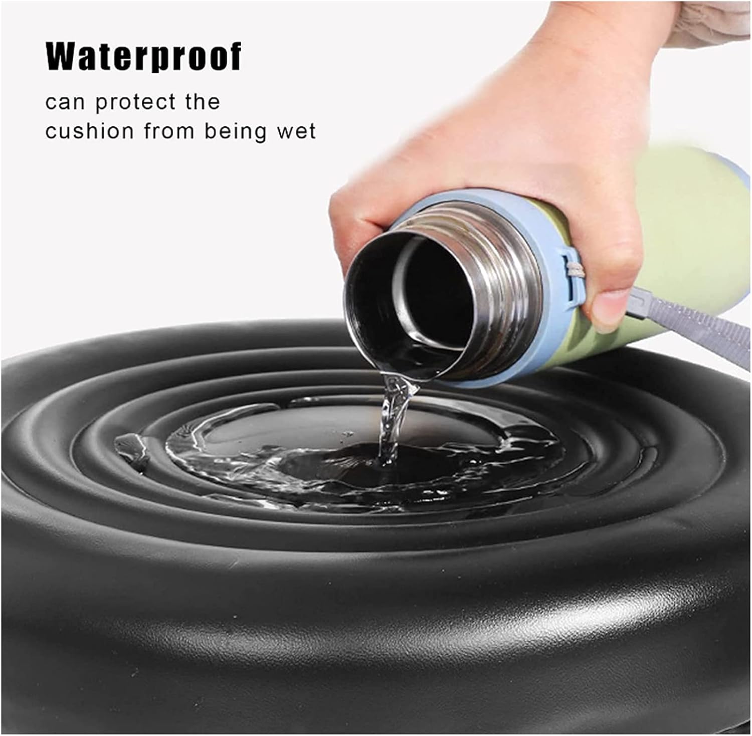 Small Stools to Sit on Low with Wheels,Rolling Creeper Garage/Shop Seat Roller Seat Short Stool with Universal Swivel Caster Wheels Leather Cushion and Metal (Red)