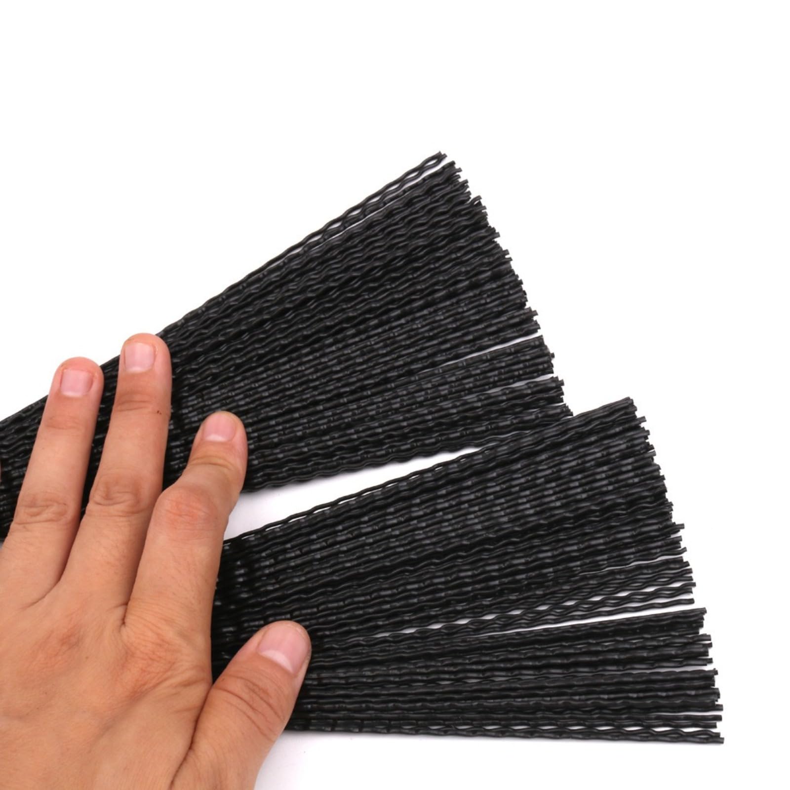 Genérico Cepillos de Tambor para Jazz Cajon percusión música Suave Rendimiento Nylon Drum Brush Los par(Blanco)