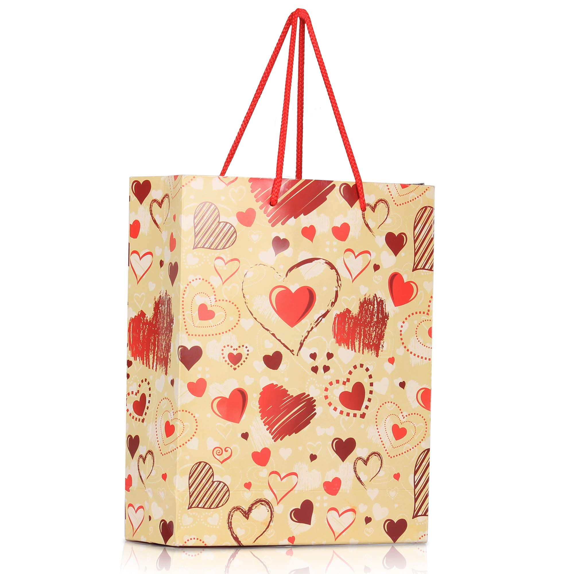 Colourtales Printed Gift Shopping Paper Bags- Blue (Pack of 40) (B08QFW244Q) Amazon Price History, Amazon Price Tracker