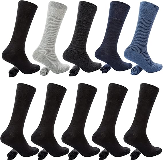 Amazon 靴下 メンズ ビジネス 男性 ソックス 耐久 抗菌防臭 クルーソックス 吸汗 通気性 無地 四季適用 ギフト 出張 蒸れない 破れにくい ブラック5足セット スポーツソックス 通販